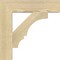 Ekena Millwork Balboa Block Rough Sawn Bracket, Douglas Fir, 4"W x 20"D x 20"H BKT04X20X20BOA05RDF - alternate 2